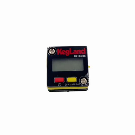 Accurate Illuminated Digital Mini Gauge for Precision Keg Pouring