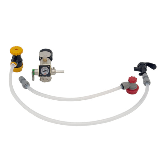 Gas & Tap Connection Kit (For Easy-Open Ball Lock Corny Kegs)