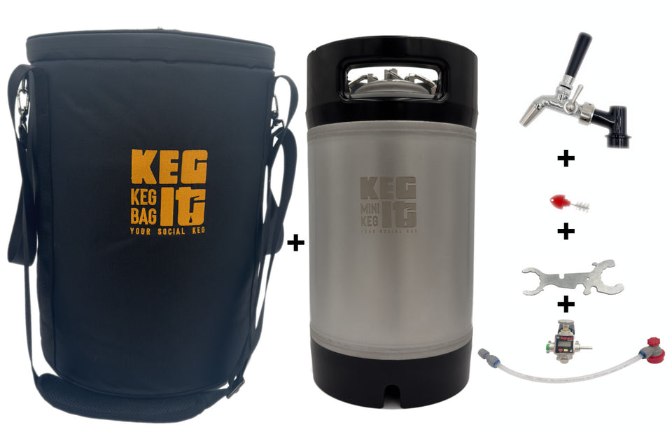 Keg It Keg Kit components