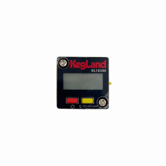 Accurate Illuminated Digital Mini Gauge for Precision Keg Pouring