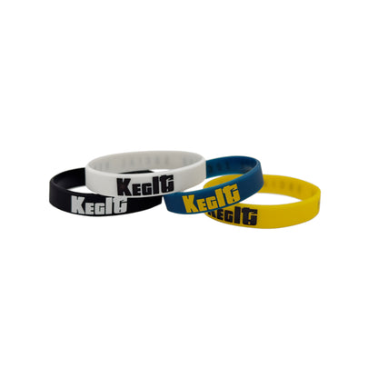 Keg It® Beverage Bands & Bottle-Opener Carabiner Set – Your Ultimate Party Drink Marker