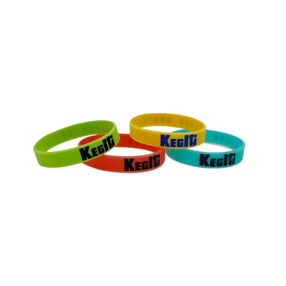Keg It® Beverage Bands & Bottle-Opener Carabiner Set – Your Ultimate Party Drink Marker