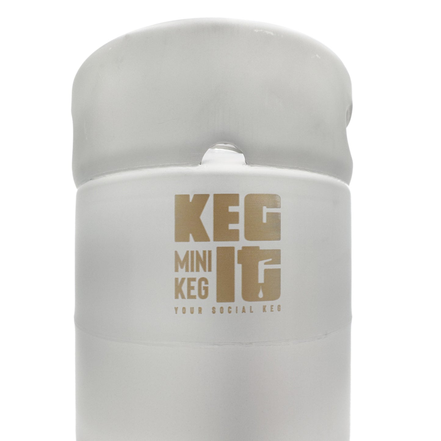 Keg It® Mini Keg (Premium 2.5 gal Stainless Steel Keg with Sanke "D" Type Spear)