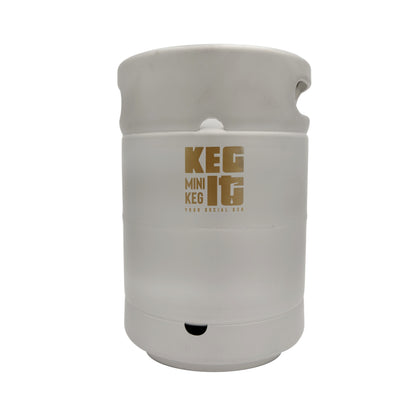 Keg It® Mini Keg (Premium 2.5 gal Stainless Steel Keg with Sanke "D" Type Spear)