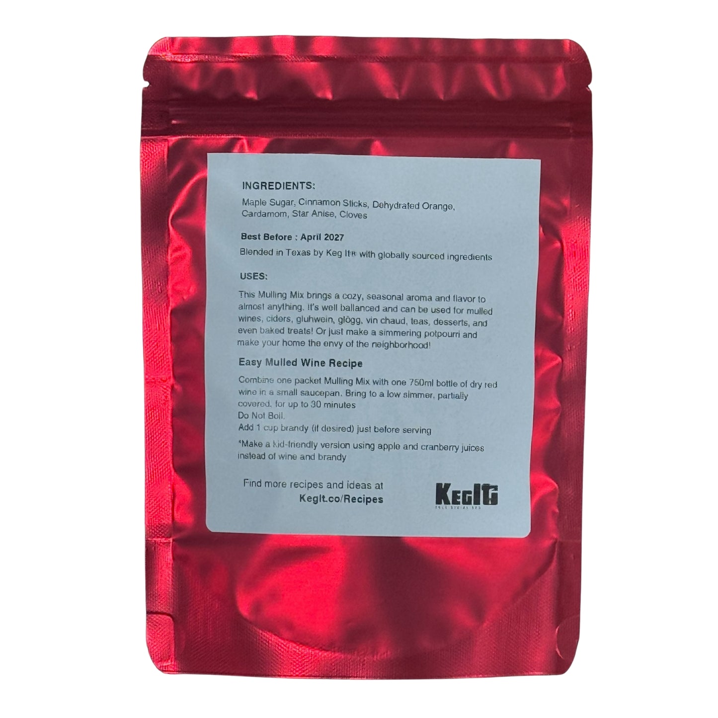 Mulling Mix - Bespoke Mix for Mulled Drinks