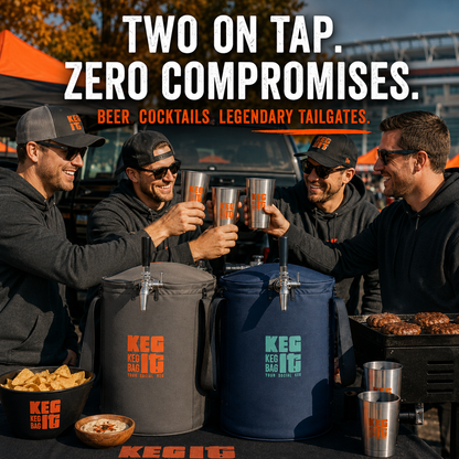 Keg It® Two-Keg Tailgate Rig — Limited Release